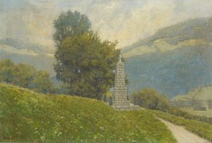 Malgajev Monument by Anton Gvajc